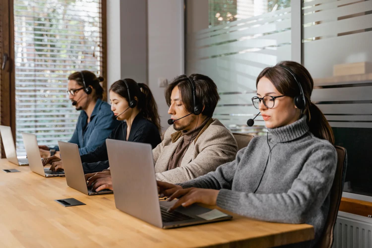 Support team handling product and business requests